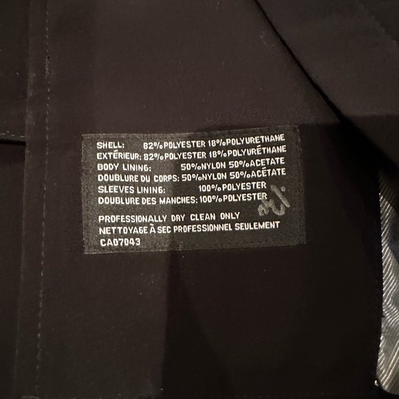 Calvin Klein men’s 42R black jacket - Picture 6 of 7